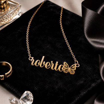 ROBERTO The Classic Personalized Name Necklace