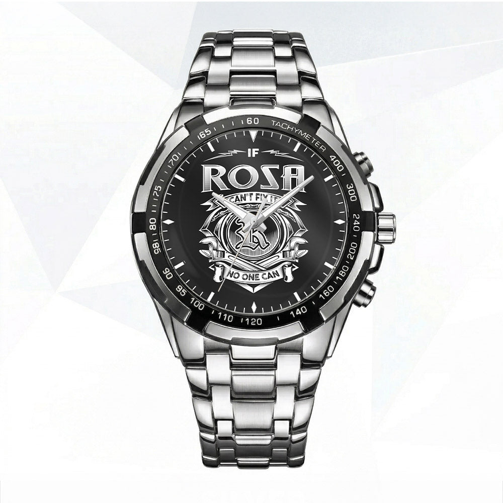 ROSA K3579-06 Alloy-Quatz-Men Watch, Personalized Premium Gift for Anniversary