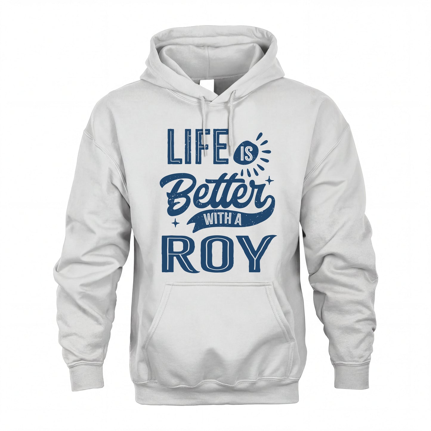 ROY HH88-K2–Personalized Name Quote T-Shirt Life Is Better With Unisex Gift