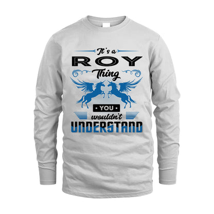ROY KTT-TT38 It’s a/an NAME Thing, You Wouldn’t Understand – Personalized Name T-Shirt