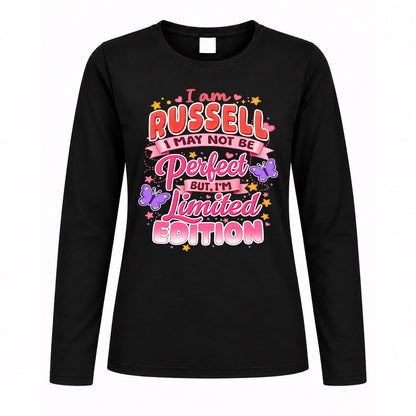 RUSSELL TT42 Personalized Shirt – I May Not Be Perfect, But I’m Limited Edition