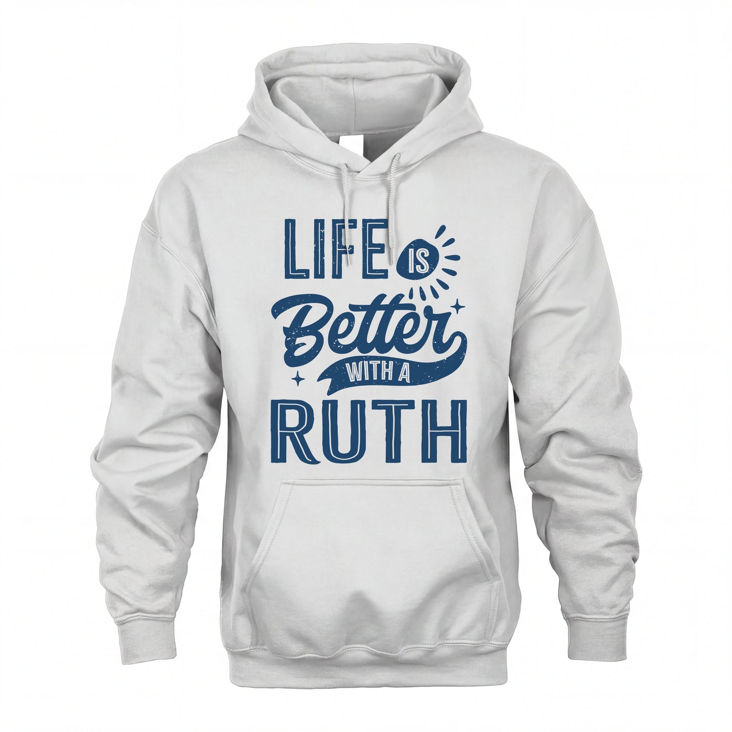 RUTH HH88-K2–Personalized Name Quote T-Shirt Life Is Better With Unisex Gift