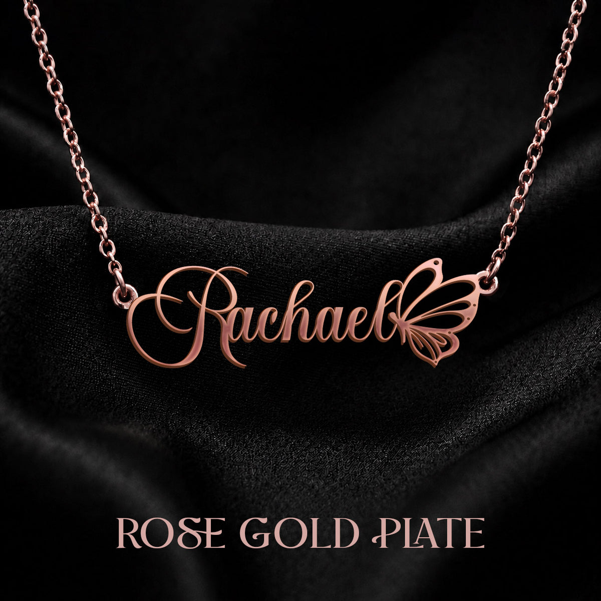 RACHAEL T02 Custom Name Necklace, Personalized Name Necklace, Birthday Gift, Christmas Gift for Her