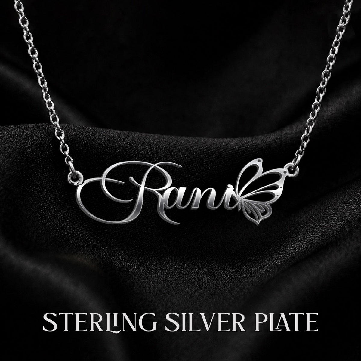 RANI T02 Custom Name Necklace, Personalized Name Necklace, Birthday Gift, Christmas Gift for Her