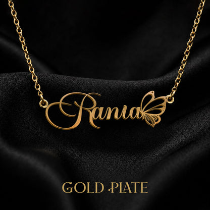 RANIA T02 Custom Name Necklace, Personalized Name Necklace, Birthday Gift, Christmas Gift for Her