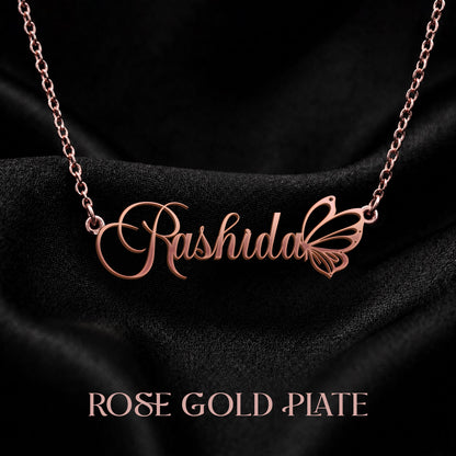 RASHIDA T02 Custom Name Necklace, Personalized Name Necklace, Birthday Gift, Christmas Gift for Her