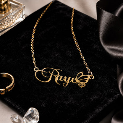 RAYE T02 Custom Name Necklace, Personalized Name Necklace, Birthday Gift, Christmas Gift for Her