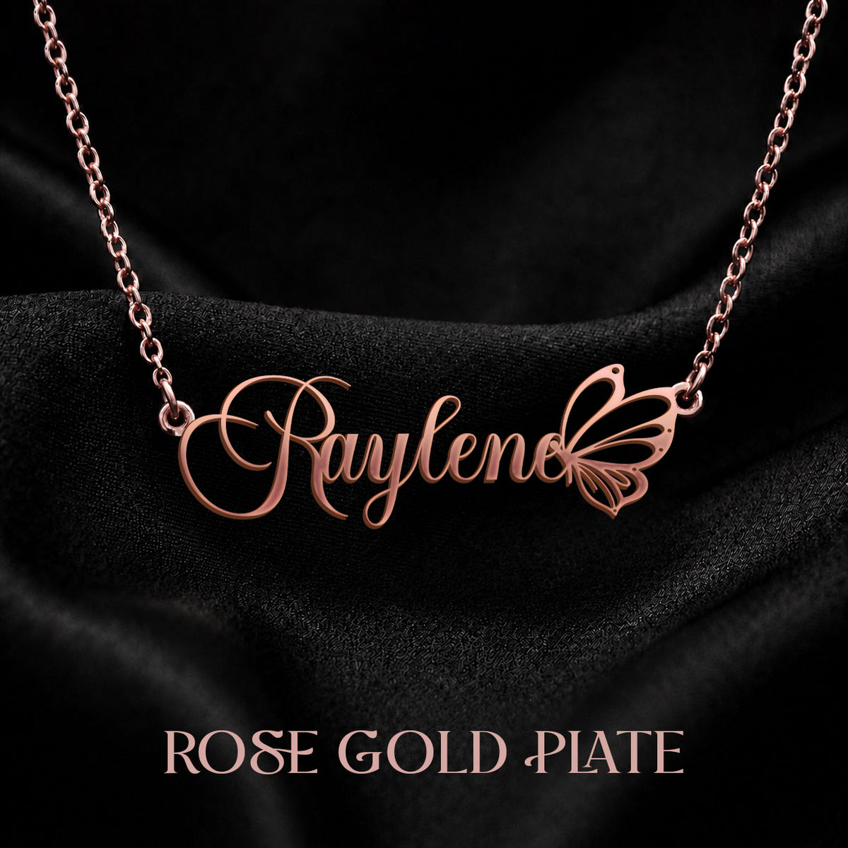 RAYLENE T02 Custom Name Necklace, Personalized Name Necklace, Birthday Gift, Christmas Gift for Her