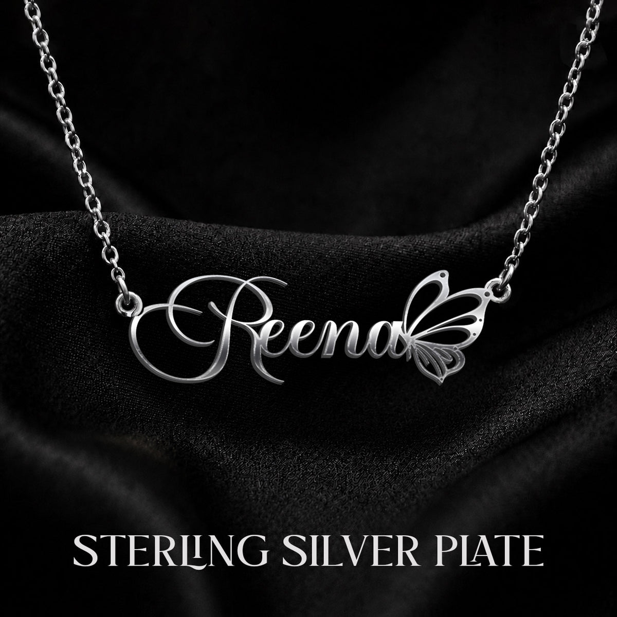 REENA T02 Custom Name Necklace, Personalized Name Necklace, Birthday Gift, Christmas Gift for Her