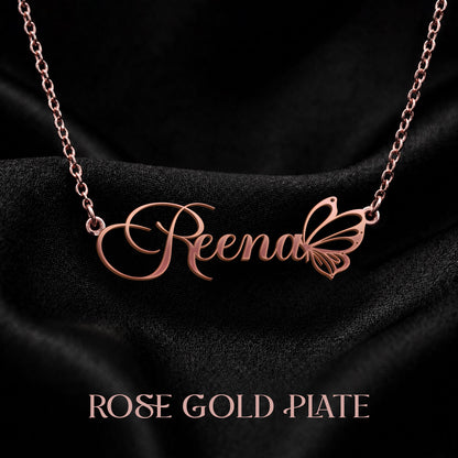 REENA T02 Custom Name Necklace, Personalized Name Necklace, Birthday Gift, Christmas Gift for Her