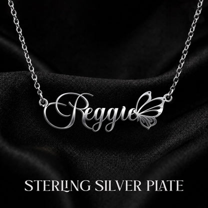REGGIE T02 Custom Name Necklace, Personalized Name Necklace, Birthday Gift, Christmas Gift for Her