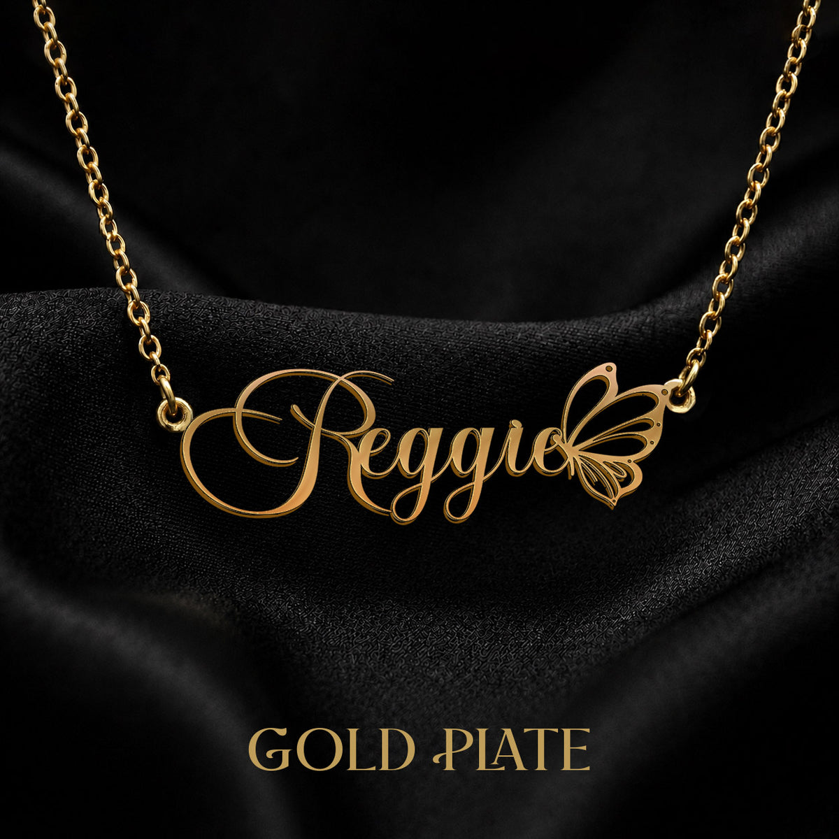 REGGIE T02 Custom Name Necklace, Personalized Name Necklace, Birthday Gift, Christmas Gift for Her
