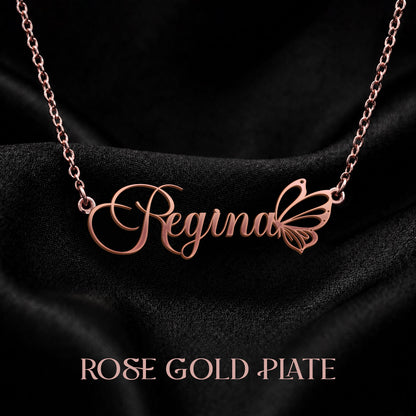REGINA T02 Custom Name Necklace, Personalized Name Necklace, Birthday Gift, Christmas Gift for Her