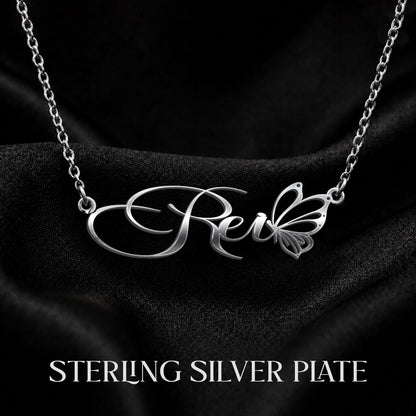 REI T02 Custom Name Necklace, Personalized Name Necklace, Birthday Gift, Christmas Gift for Her