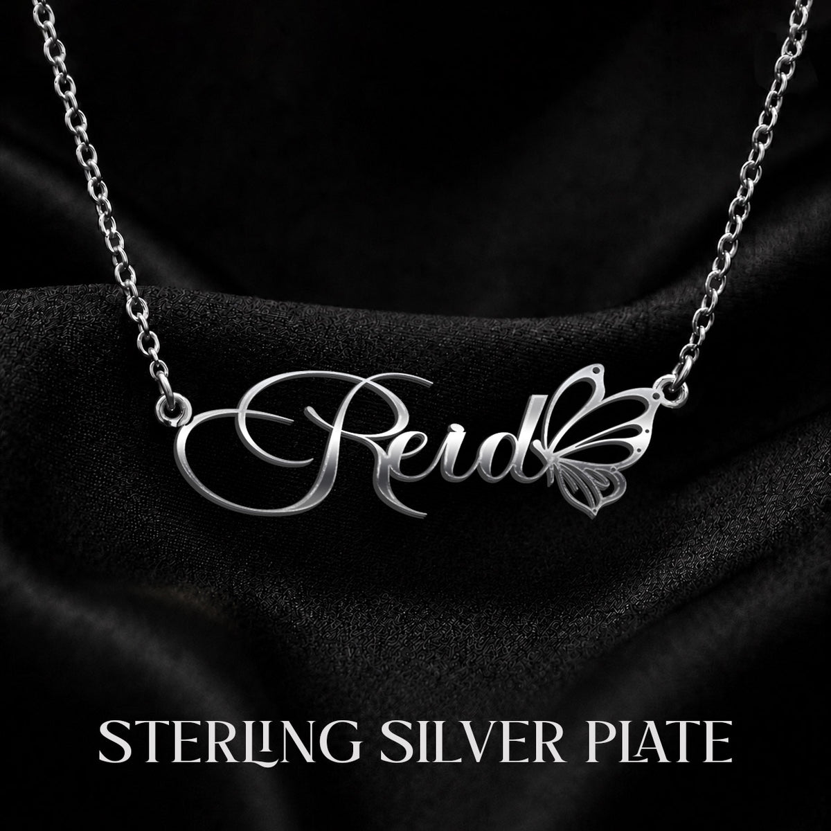 REID T02 Custom Name Necklace, Personalized Name Necklace, Birthday Gift, Christmas Gift for Her