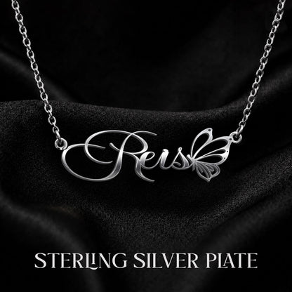 REIS T02 Custom Name Necklace, Personalized Name Necklace, Birthday Gift, Christmas Gift for Her