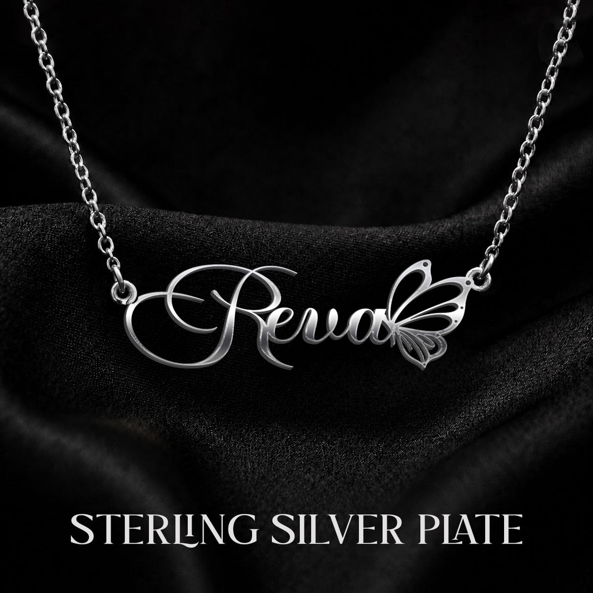 REVA T02 Custom Name Necklace, Personalized Name Necklace, Birthday Gift, Christmas Gift for Her