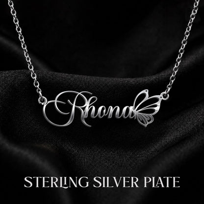 RHONA T02 Custom Name Necklace, Personalized Name Necklace, Birthday Gift, Christmas Gift for Her
