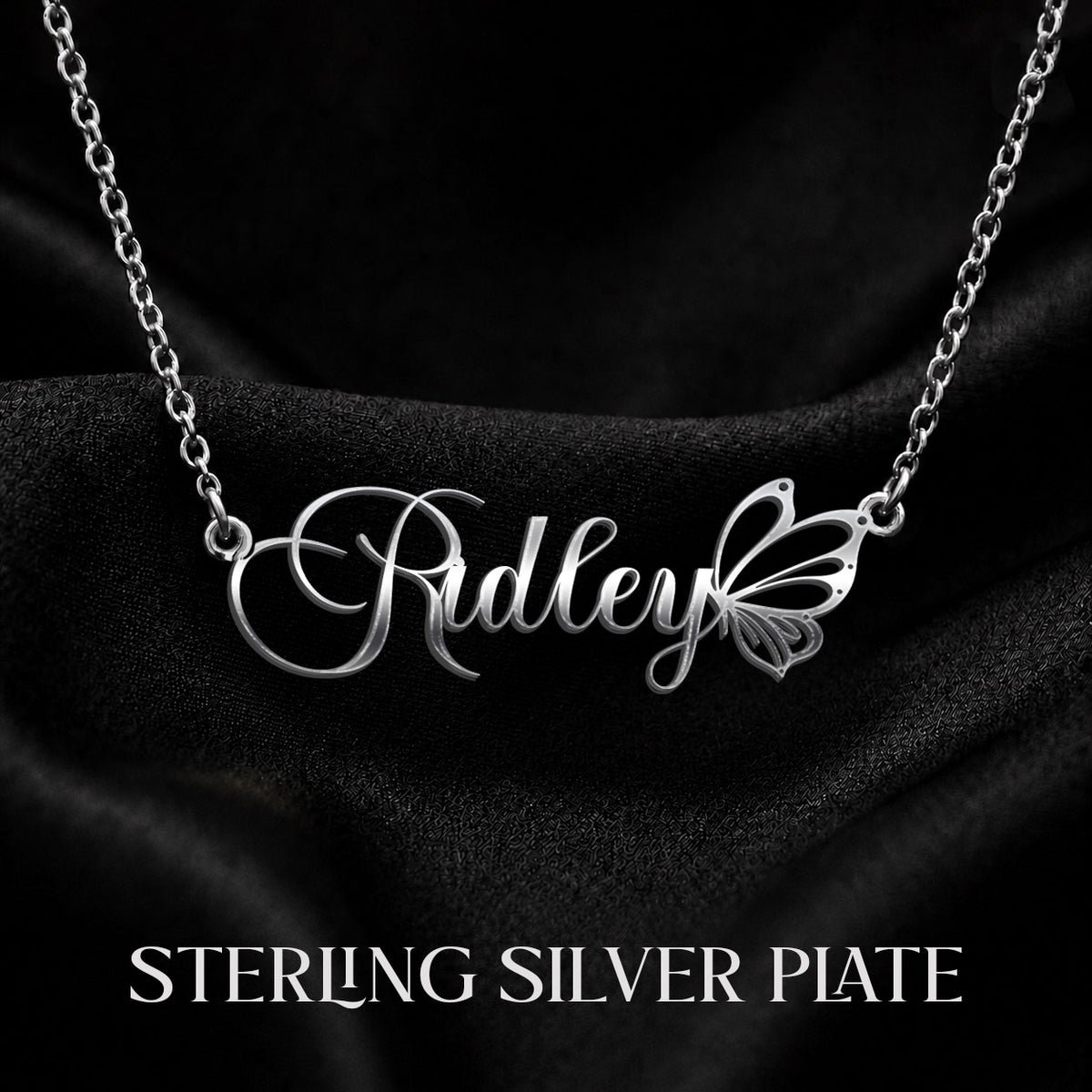 RIDLEY T02 Custom Name Necklace, Personalized Name Necklace, Birthday Gift, Christmas Gift for Her