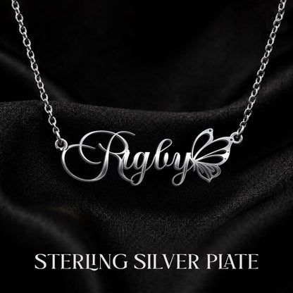 RIGBY T02 Custom Name Necklace, Personalized Name Necklace, Birthday Gift, Christmas Gift for Her