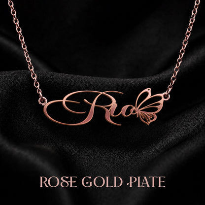 RIO T02 Custom Name Necklace, Personalized Name Necklace, Birthday Gift, Christmas Gift for Her