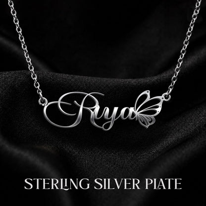 RIYA T02 Custom Name Necklace, Personalized Name Necklace, Birthday Gift, Christmas Gift for Her