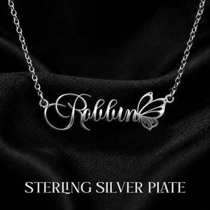 ROBBIN T02 Custom Name Necklace, Personalized Name Necklace, Birthday Gift, Christmas Gift for Her