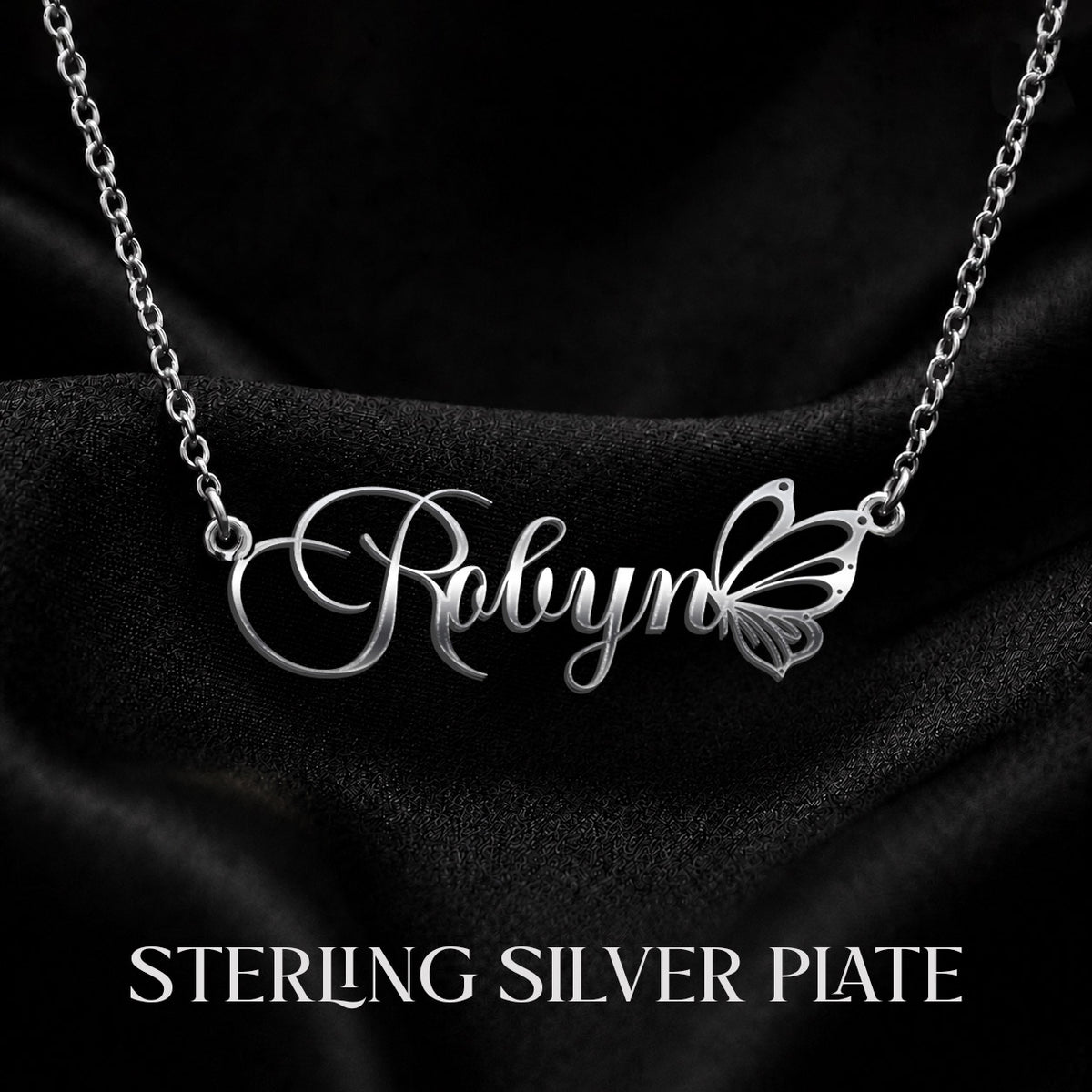 ROBYN T02 Custom Name Necklace, Personalized Name Necklace, Birthday Gift, Christmas Gift for Her