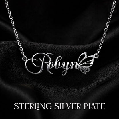 ROBYN T02 Custom Name Necklace, Personalized Name Necklace, Birthday Gift, Christmas Gift for Her