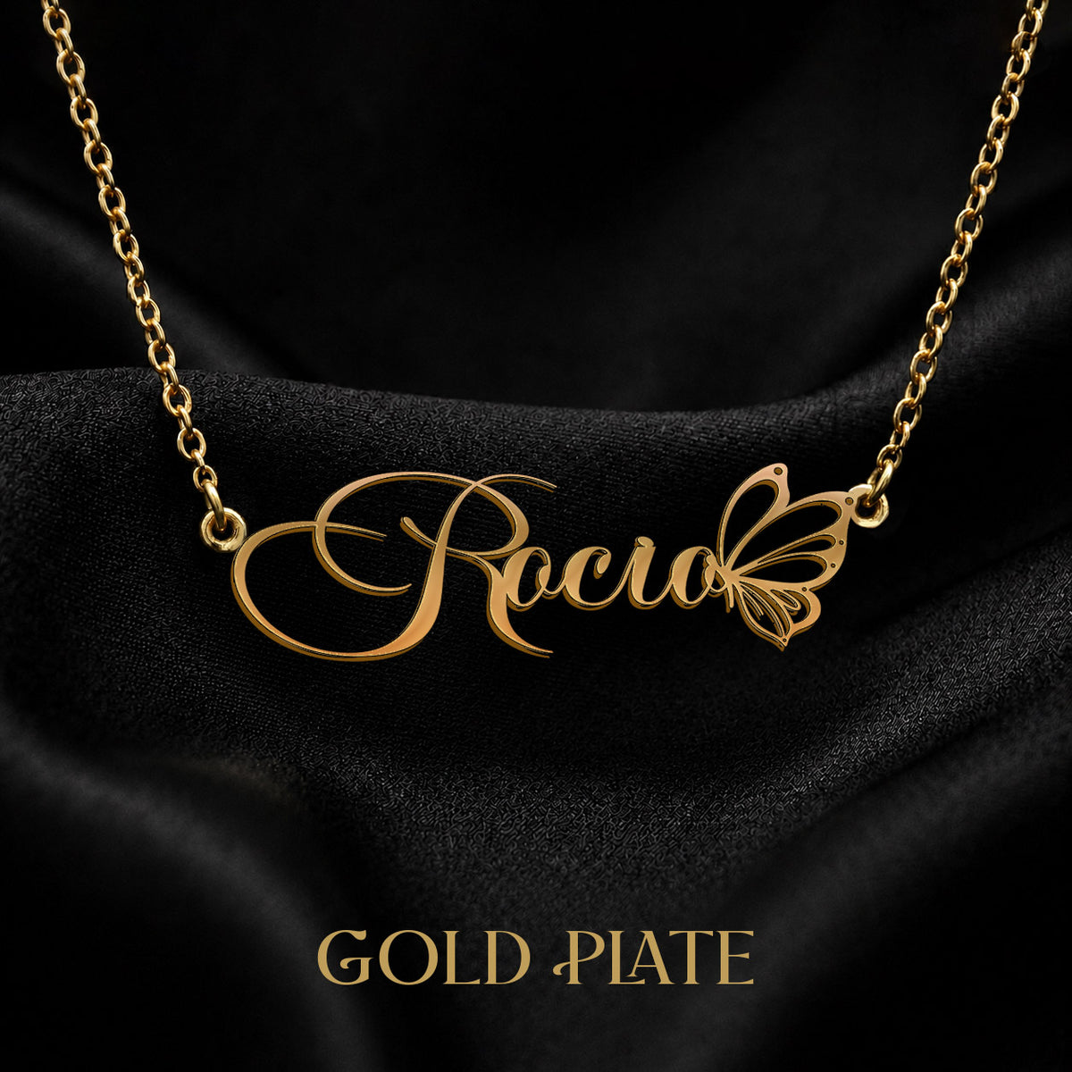 ROCIO T02 Custom Name Necklace, Personalized Name Necklace, Birthday Gift, Christmas Gift for Her
