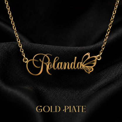 ROLANDA T02 Custom Name Necklace, Personalized Name Necklace, Birthday Gift, Christmas Gift for Her
