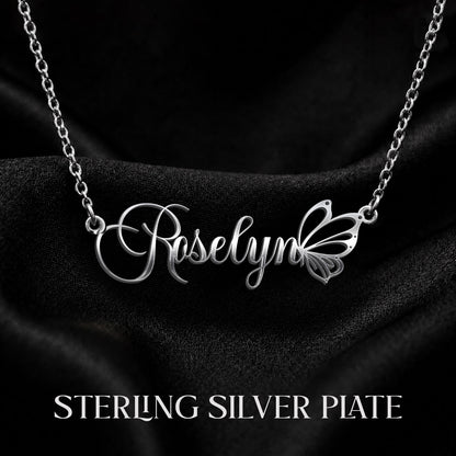 ROSELYN T02 Custom Name Necklace, Personalized Name Necklace, Birthday Gift, Christmas Gift for Her