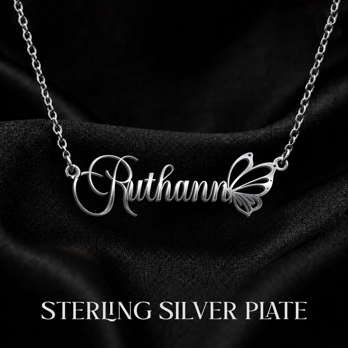 RUTHANN T02 Custom Name Necklace, Personalized Name Necklace, Birthday Gift, Christmas Gift for Her