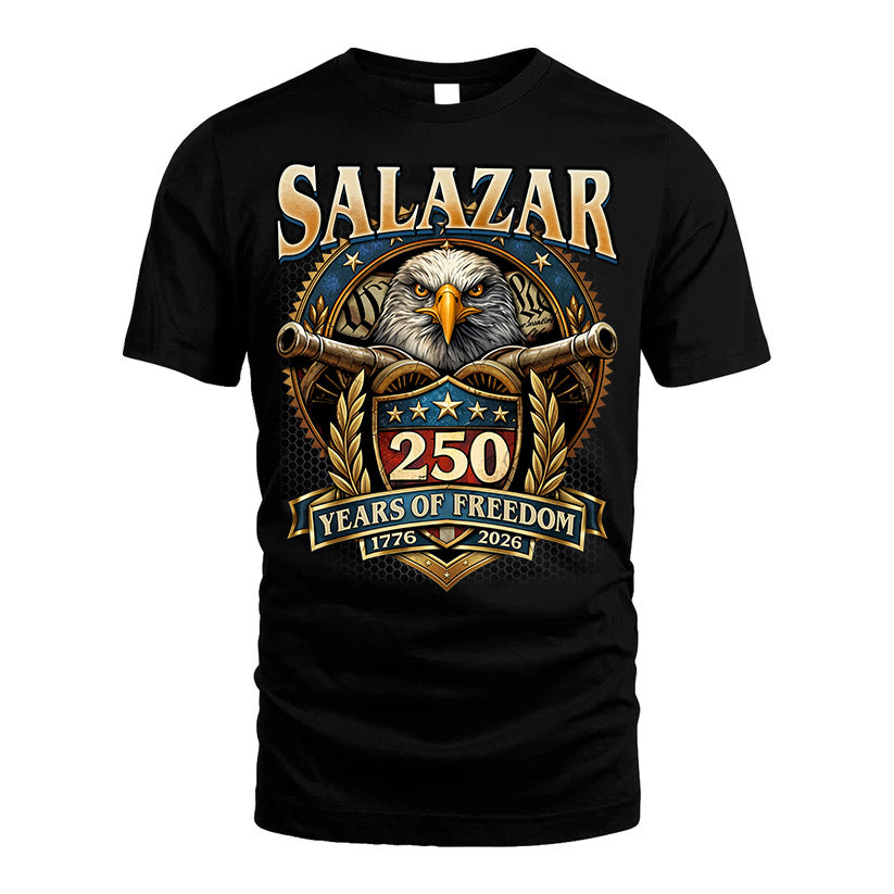 SALAZAR REVOLUTION-250USA-KTT...250 Years Of Freedom 1776-2026