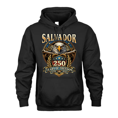 SALVADOR REVOLUTION-250USA-KTT...250 Years Of Freedom 1776-2026