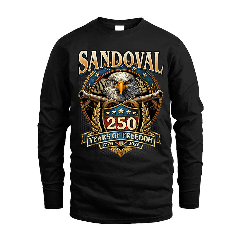 SANDOVAL REVOLUTION-250USA-KTT...250 Years Of Freedom 1776-2026