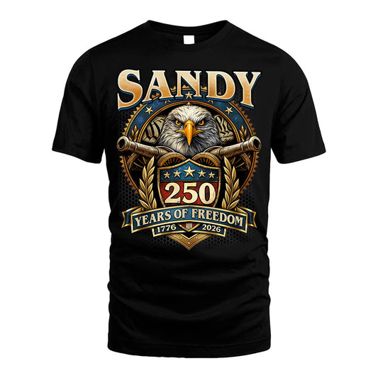 SANDY REVOLUTION-250USA-KTT...250 Years Of Freedom 1776-2026
