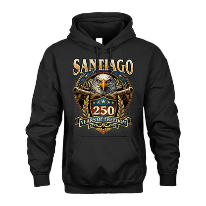 SANTIAGO REVOLUTION-250USA-KTT...250 Years Of Freedom 1776-2026