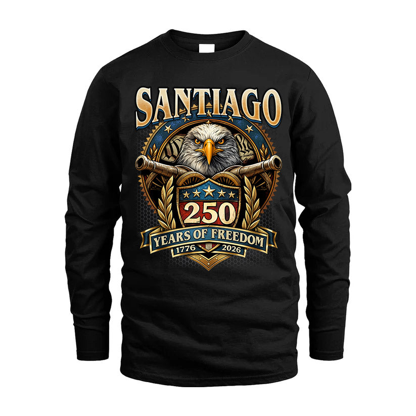 SANTIAGO REVOLUTION-250USA-KTT...250 Years Of Freedom 1776-2026