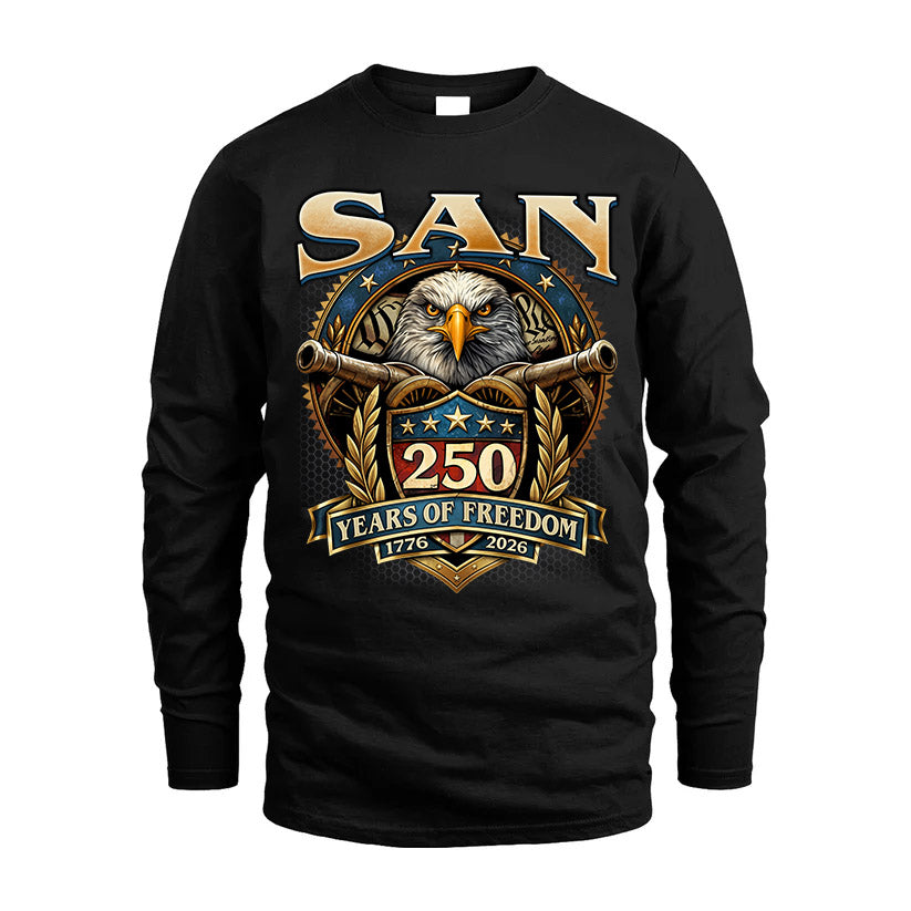 SAN REVOLUTION-250USA-KTT...250 Years Of Freedom 1776-2026