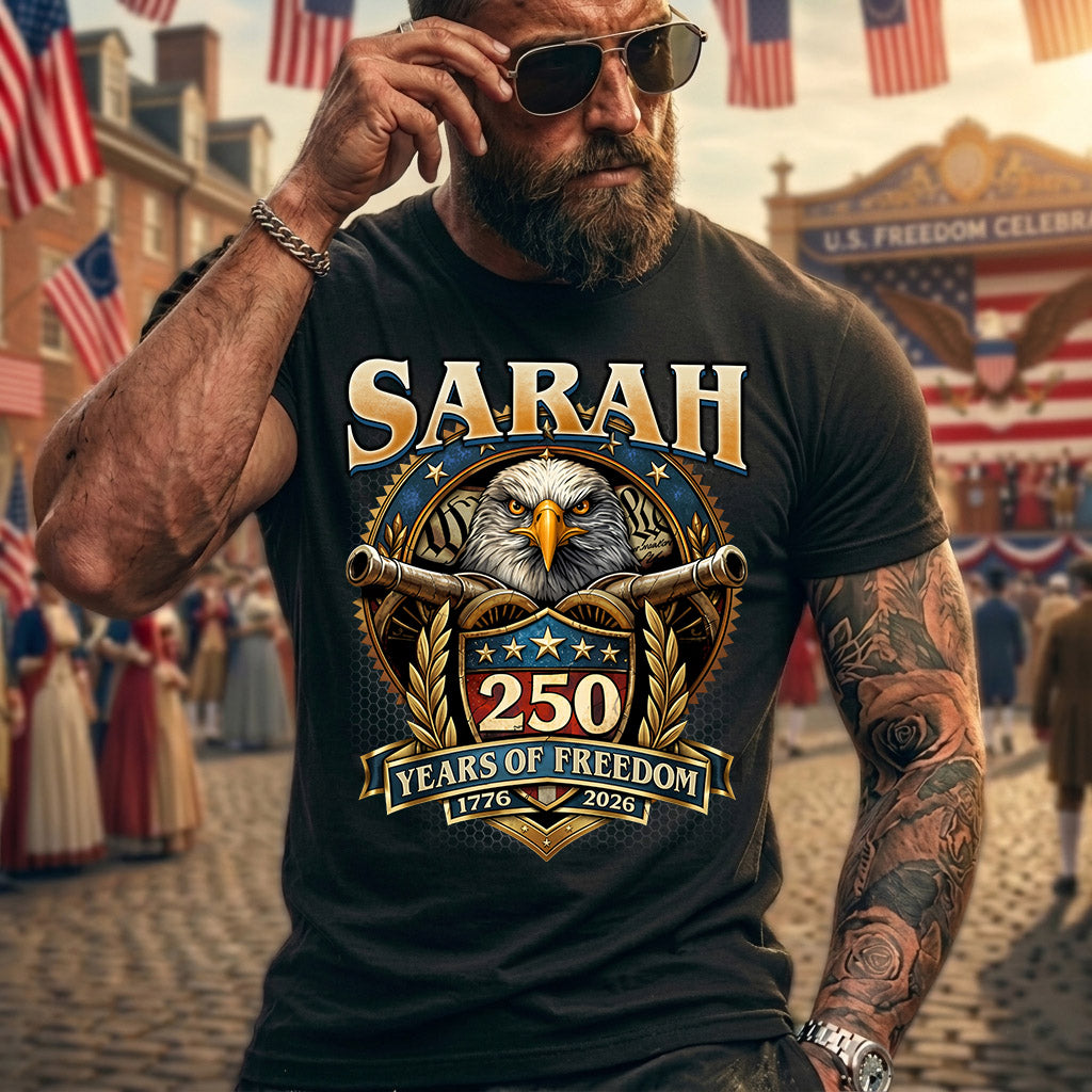 SARAH REVOLUTION-250USA-KTT...250 Years Of Freedom 1776-2026