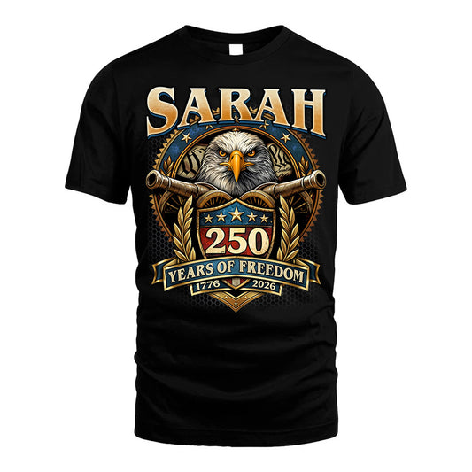 SARAH REVOLUTION-250USA-KTT...250 Years Of Freedom 1776-2026