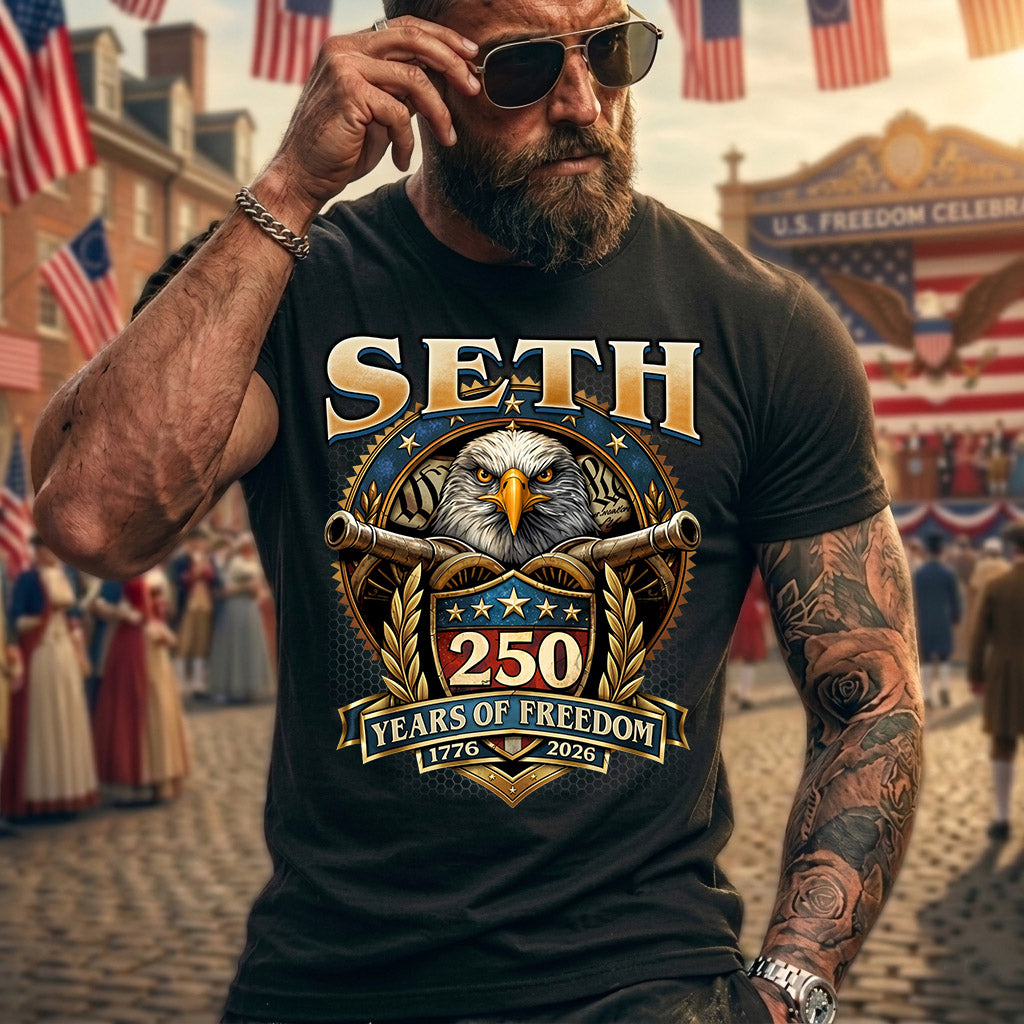 SETH REVOLUTION-250USA-KTT...250 Years Of Freedom 1776-2026