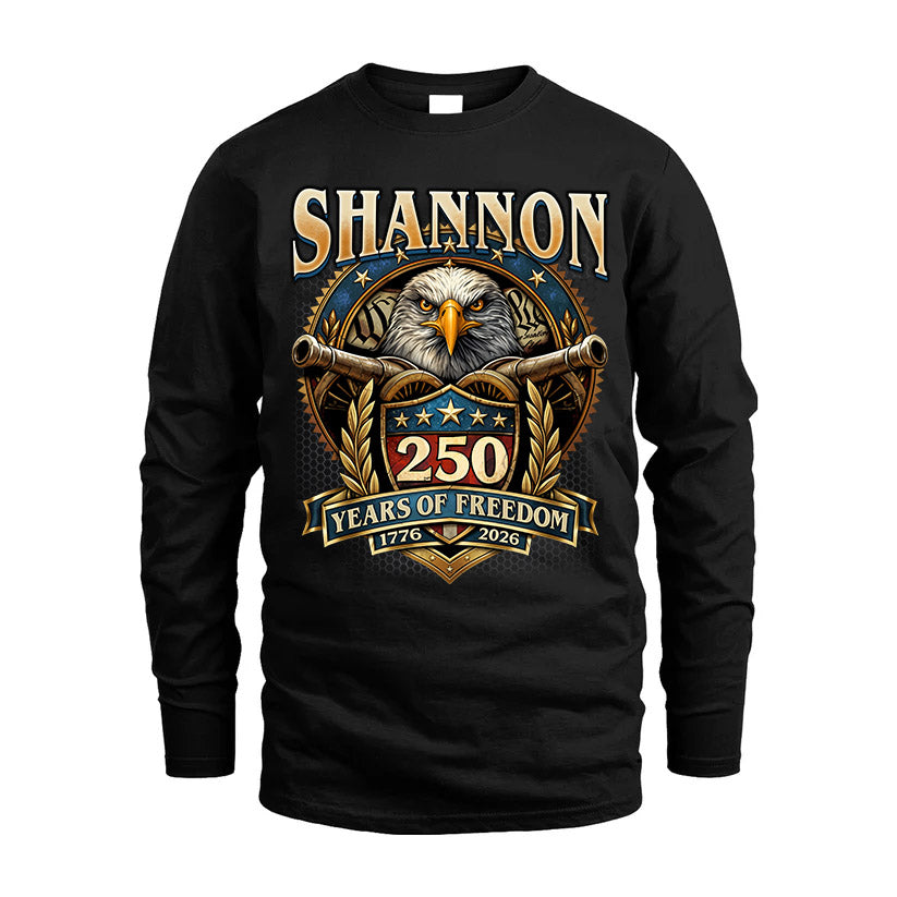 SHANNON REVOLUTION-250USA-KTT...250 Years Of Freedom 1776-2026
