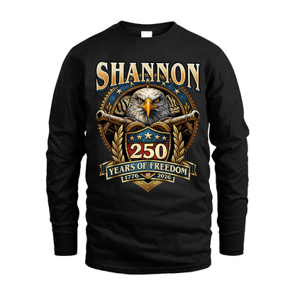 SHANNON REVOLUTION-250USA-KTT...250 Years Of Freedom 1776-2026