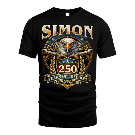 SIMON REVOLUTION-250USA-KTT...250 Years Of Freedom 1776-2026