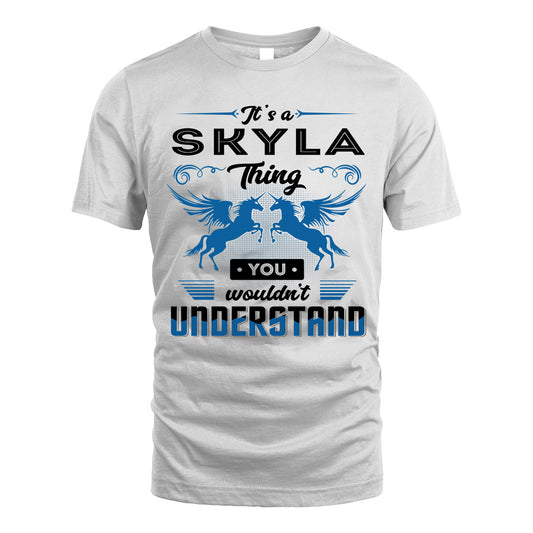 SKYLA KTT-TT38 It’s a/an NAME Thing, You Wouldn’t Understand – Personalized Name T-Shirt