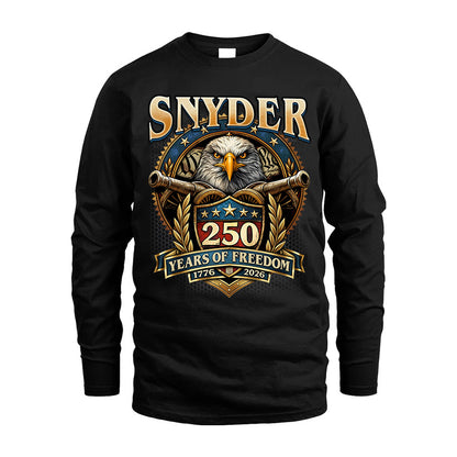 SNYDER REVOLUTION-250USA-KTT...250 Years Of Freedom 1776-2026