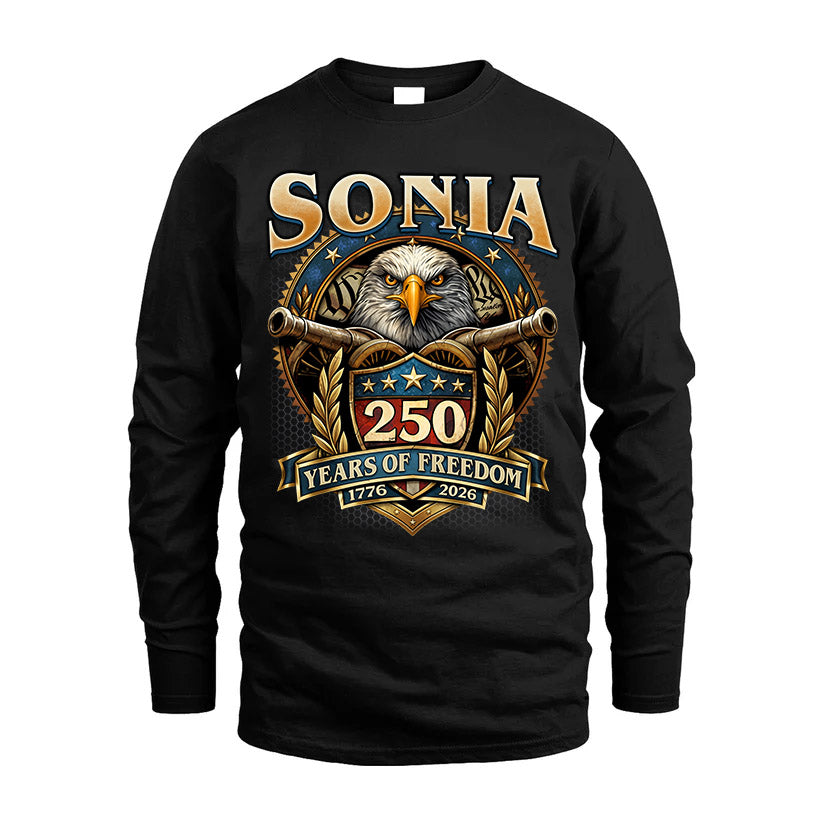 SONIA REVOLUTION-250USA-KTT...250 Years Of Freedom 1776-2026