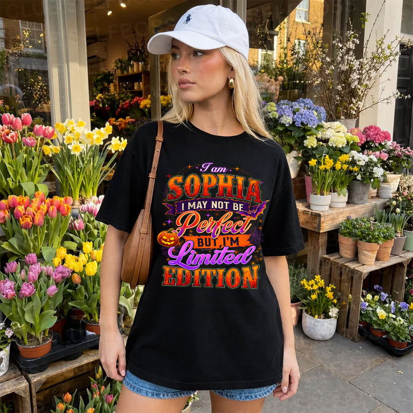 SOPHIA TT40 Personalized Shirt – I May Not Be Perfect, But I’m Limited Edition